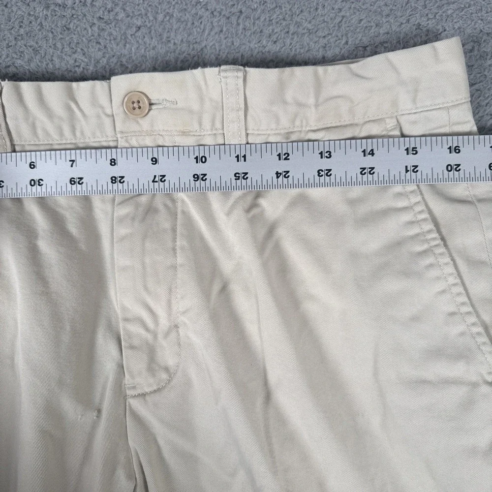Polo Ralph Lauren Preston Pant Mens 32x32 (32x30) Tan Khaki Cotton Chino Vintage